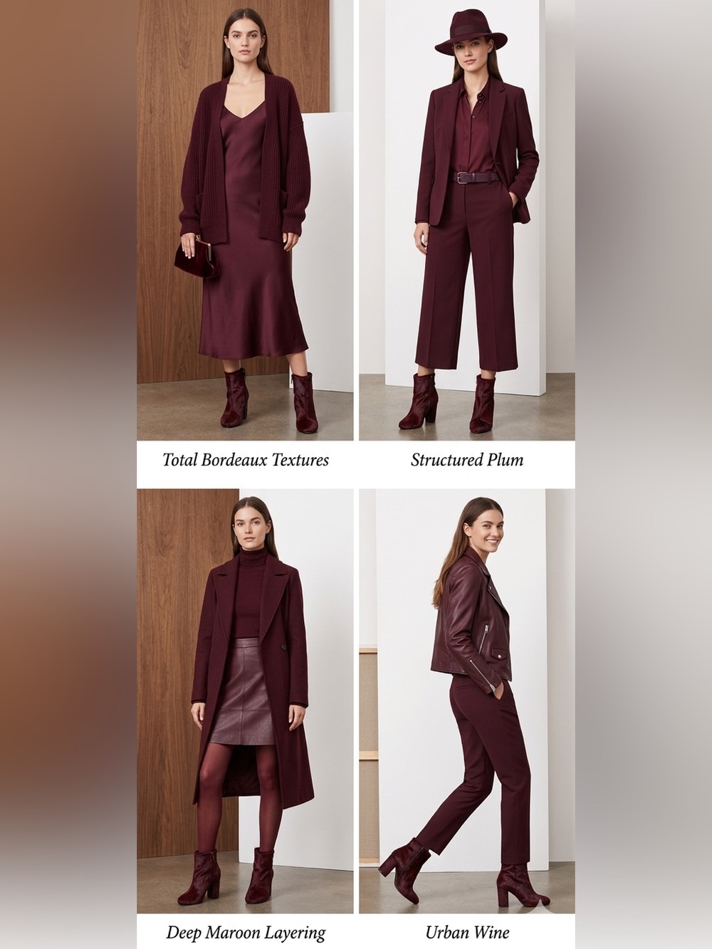 rag & bone Burgundy Faux-Hair Ankle Heeled Boots